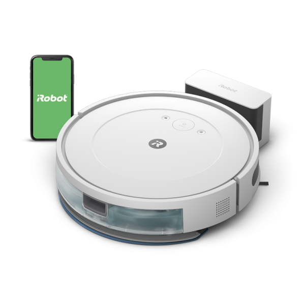 Roomba Combo® Essential robotstøvsuger og -gulvmoppe hvid