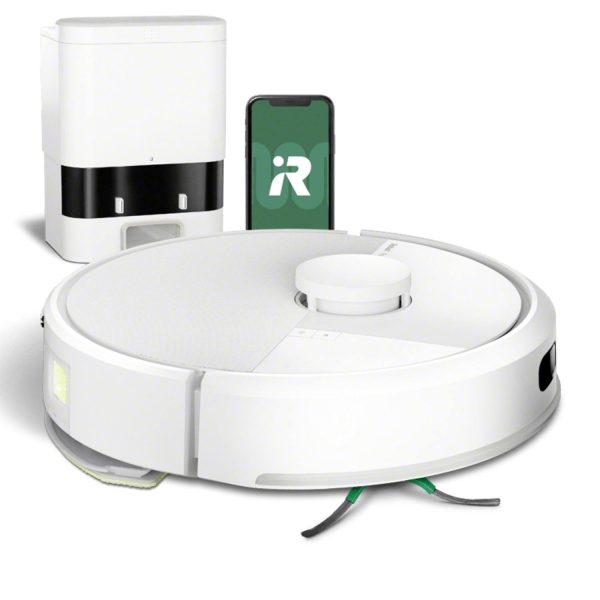 IRobot Roomba Combo 105+ med AutoDock Hvid - Støvsuger i hvid fra IRobot
