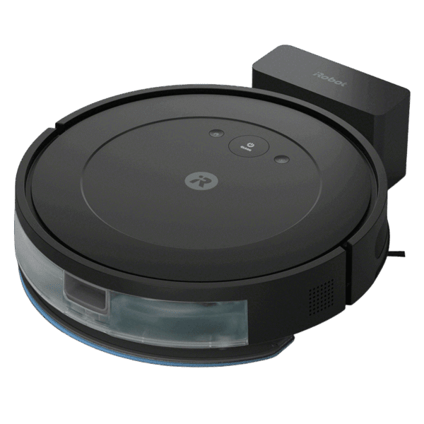 Roomba Combo® Essential robotstøvsuger og -gulvmoppe grå (demo) Sort